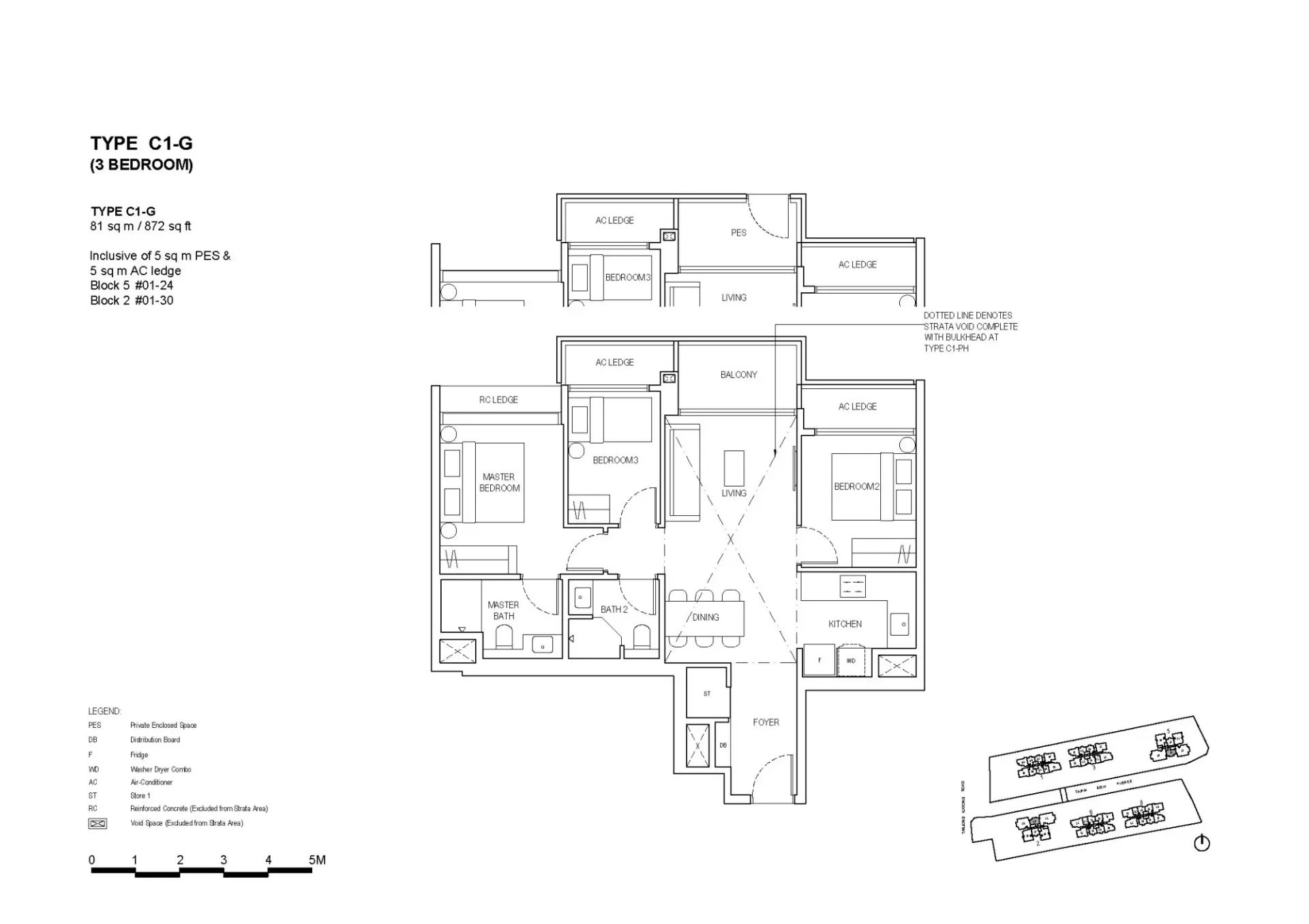 The Continuum floorplan